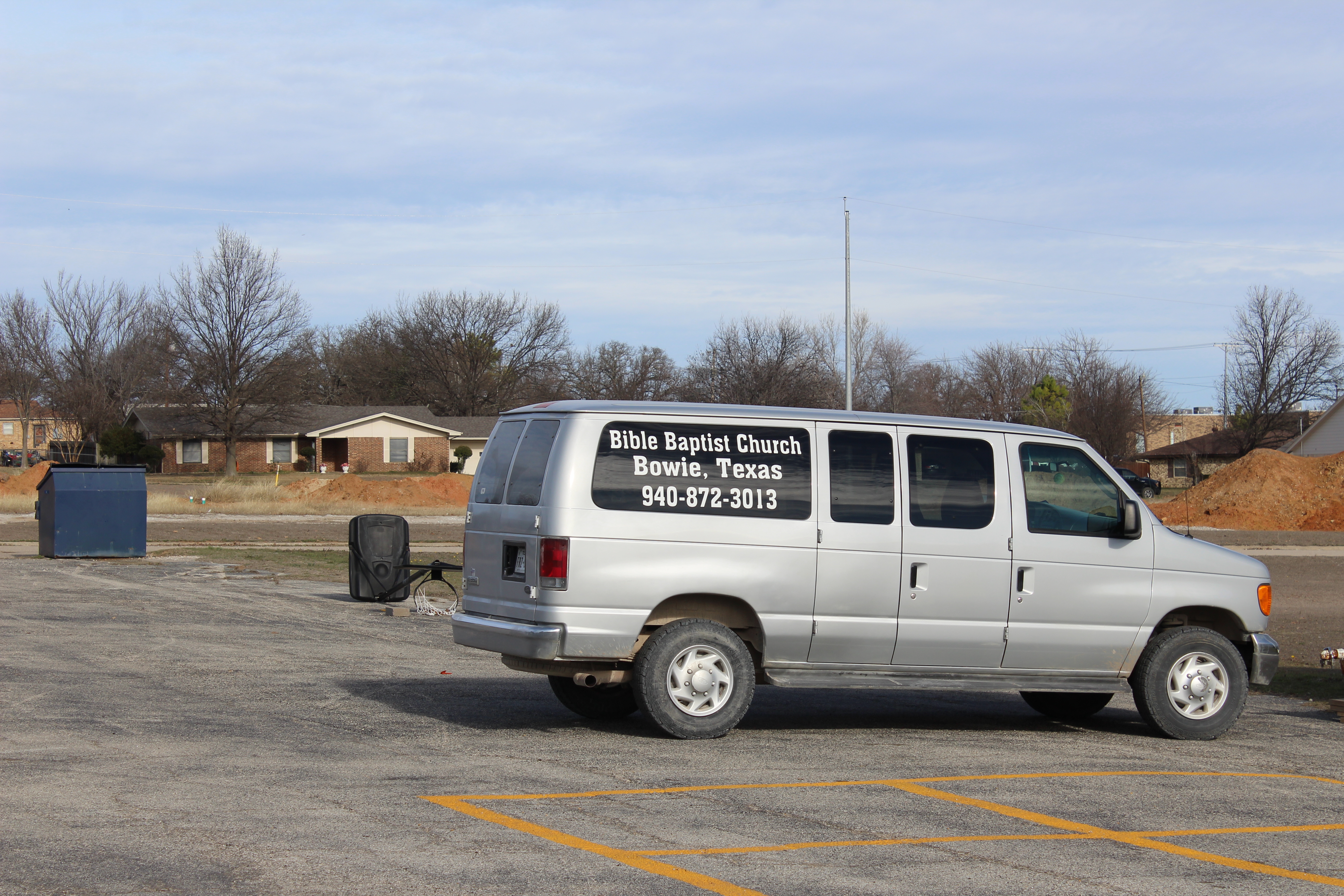 BBC Bowie Church Van